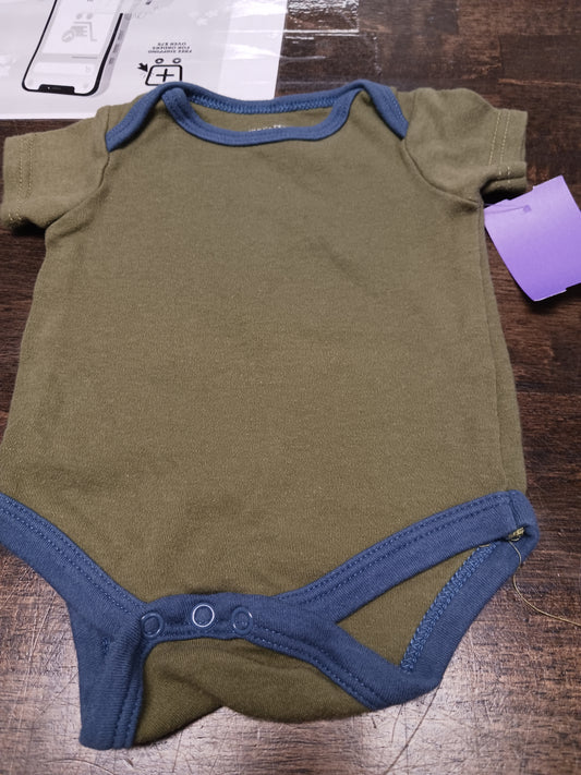 Green/Blue Kyle & Deena Onesie, 3M B