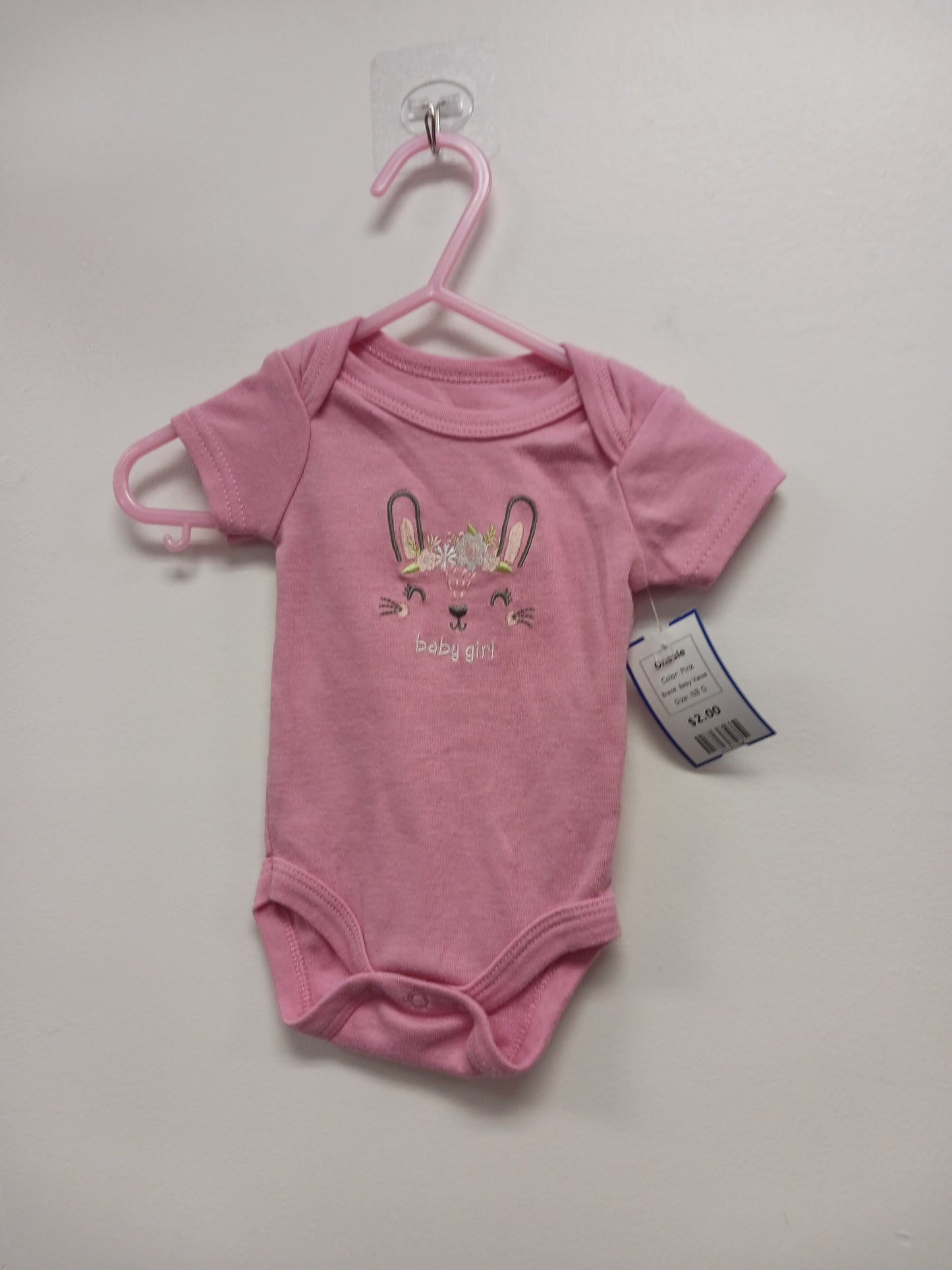 Pink Baby Views Onesie, NB G