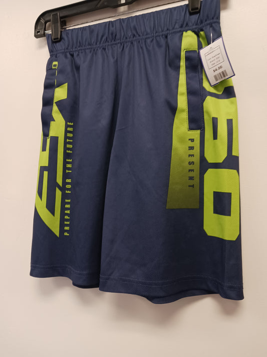 Blue/Green ESX Basketball Shorts 10/12, 10 B