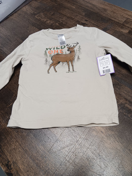 Tan Deer Carhartt Longsleeve Shirt, 18M B