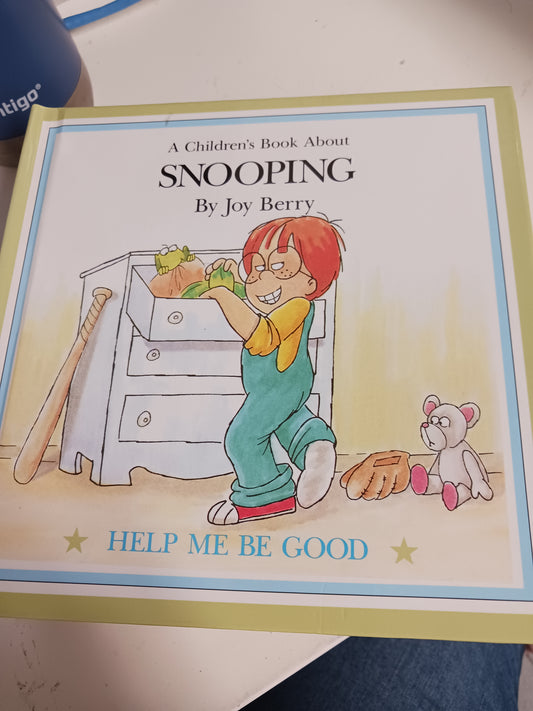 Joy Berry Snooping book