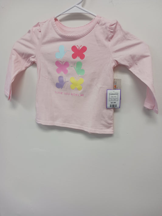 Pink Garanimals Longsleeve Shirt, 18M G