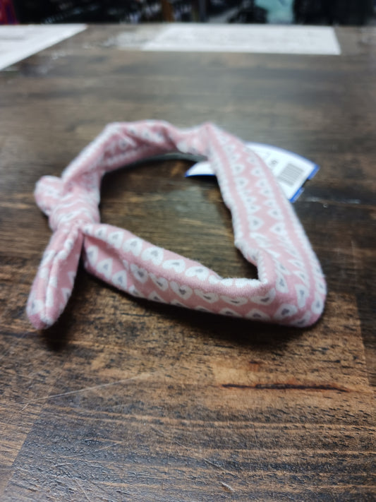 Pink/White  Bow