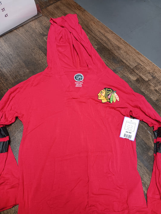 Red NHL Hooded Longsleeve, 6 G