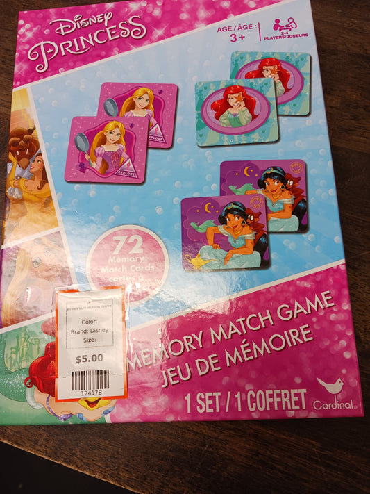 Disney Princess Matching Game
