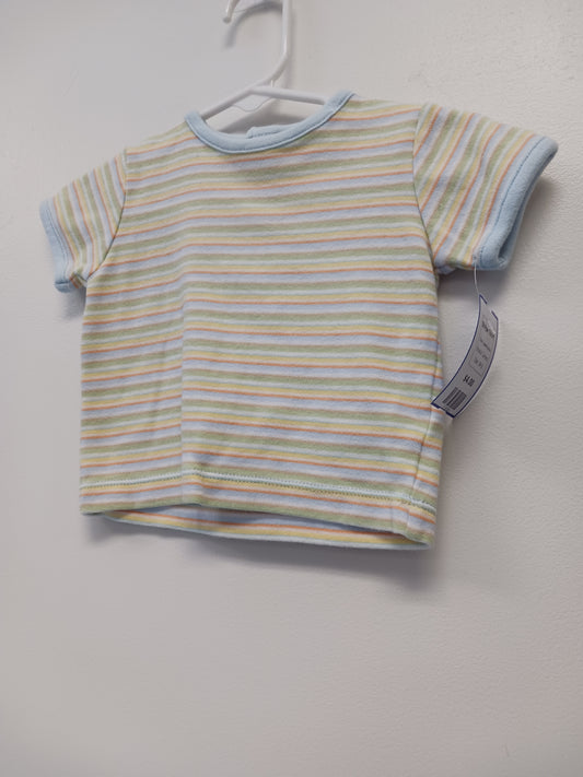green/yellow Carters Stripe Tshirt, 3M B