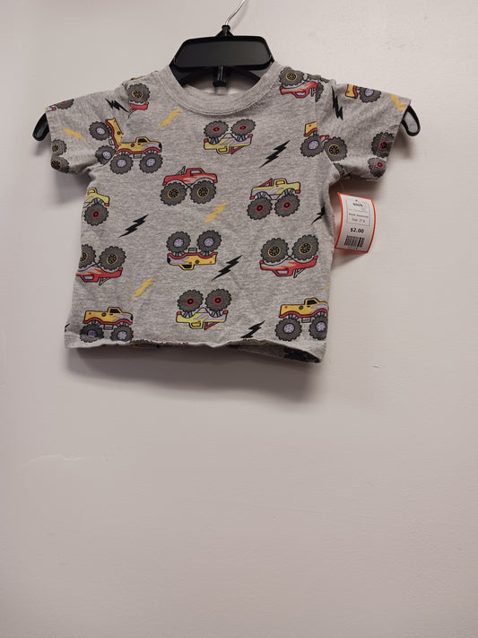Grey Monster Truck Garanimals Shirt, 2T B