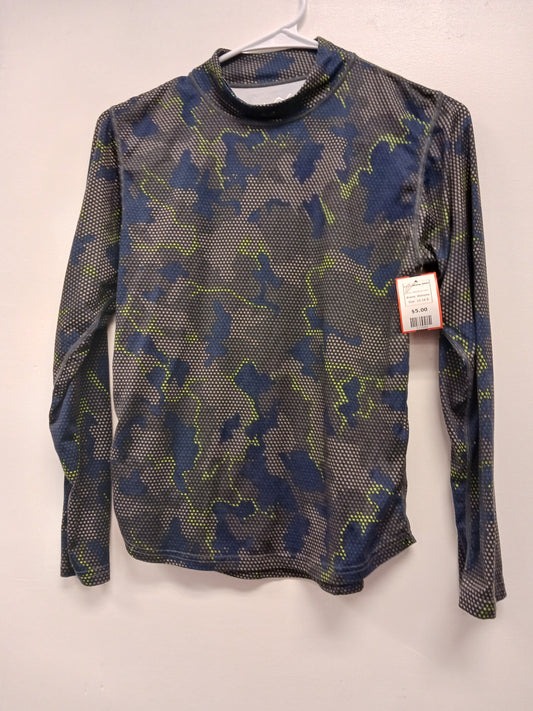 Grey/Blue/Green Watsons Longsleeve Shirt, 14-16 B