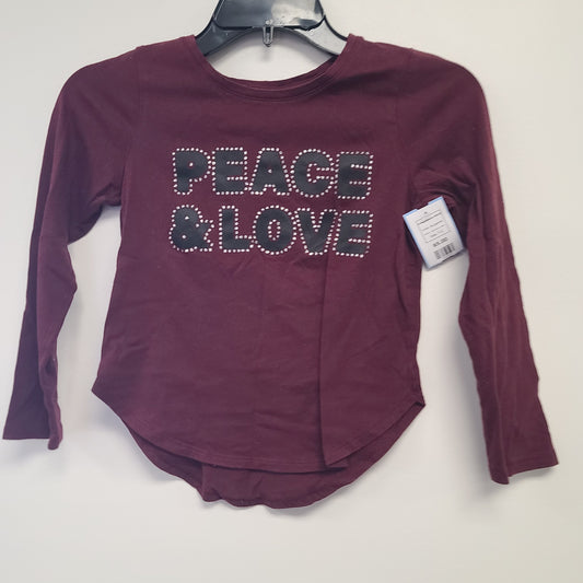 Burgandy Members Mark Longsleeve Shirt, 7 G