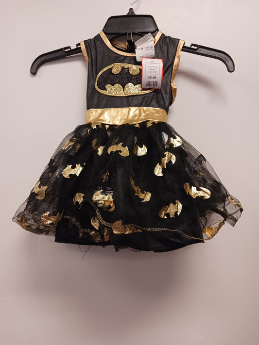 black/gold  Bat Girl Costume, 2T G