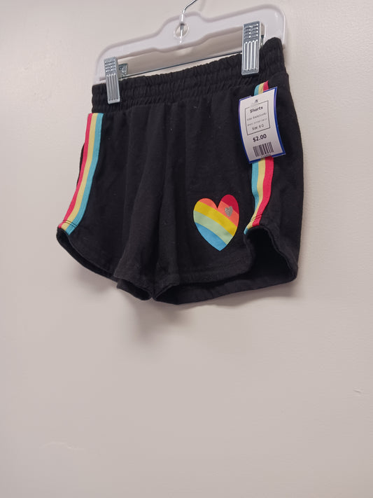 Black/Colorful Wonder Nation Shorts, 6 G
