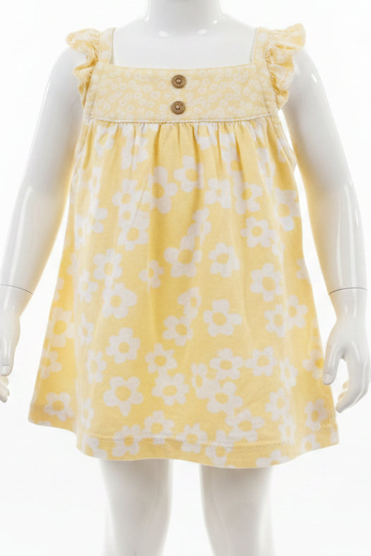 Yellow/White Carters Tank Top, 12M G
