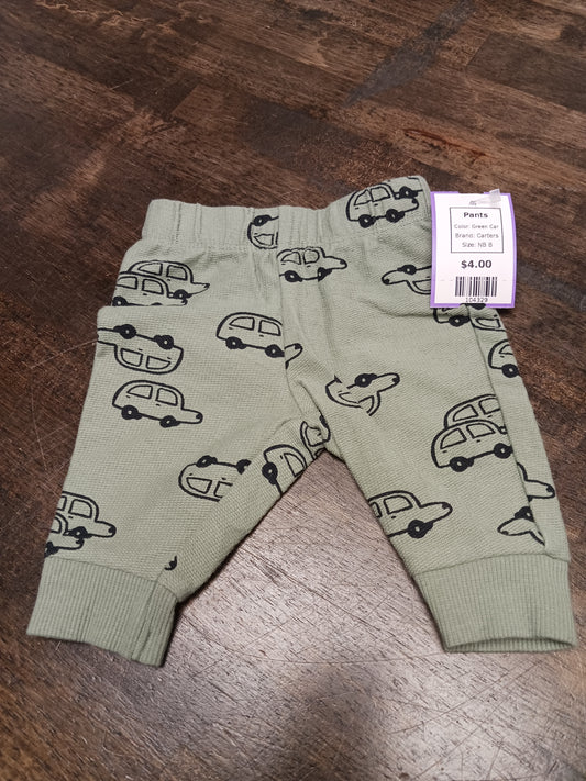 Green Car Carters Pants, NB B