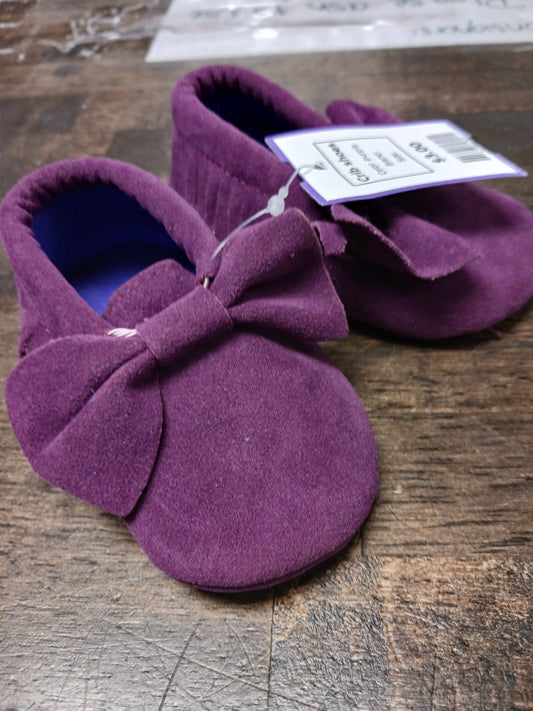 purple  Crib shoes
