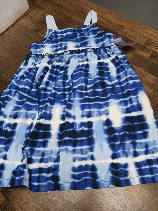 blue Wonder Nation Tank Dress, 4T G