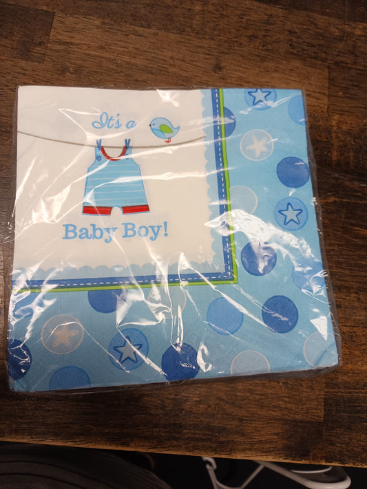 Its a Baby Boy Luncheon Napkins