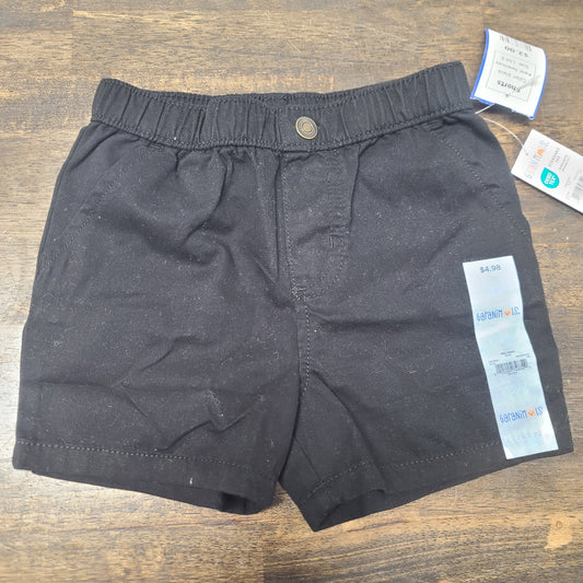 black Garanimals Shorts, 12M B