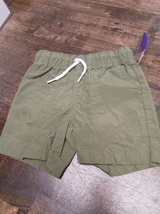 Green Okie Dokie Shorts, 18M B