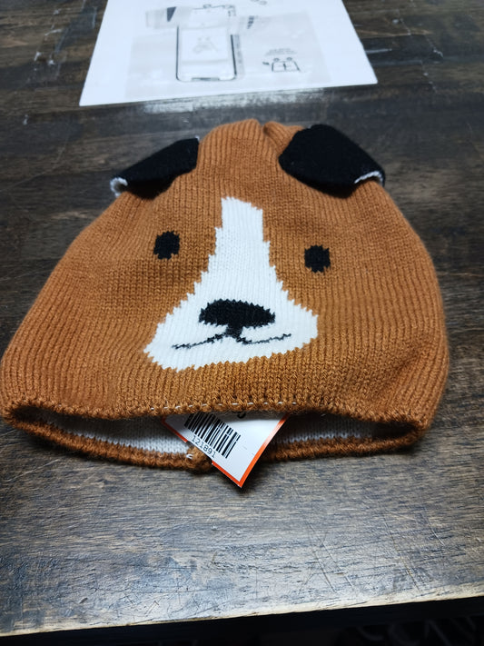 Brown Puppy  Winter Hat, OS