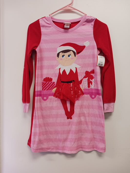 Pink/Red Elf The Elf On The Shelf Nightgown, 10 G