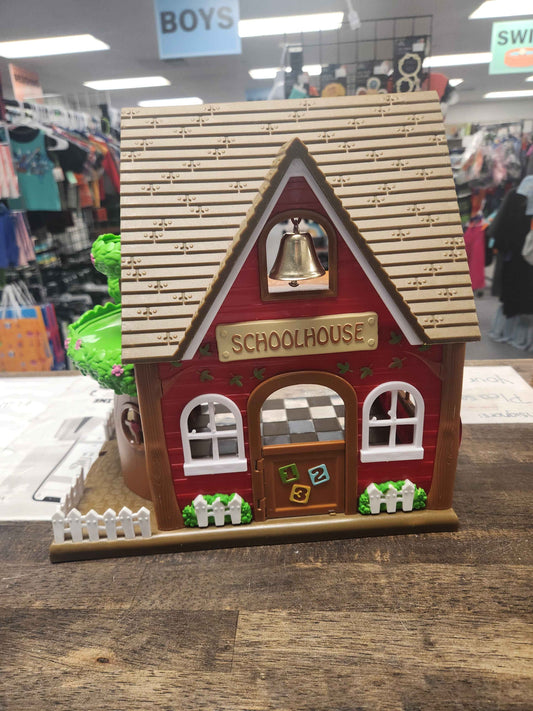 Red/Brown Li'l Woodzeez School House