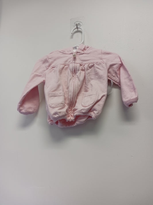 Pink Carters Hooded Jacket, 9M G