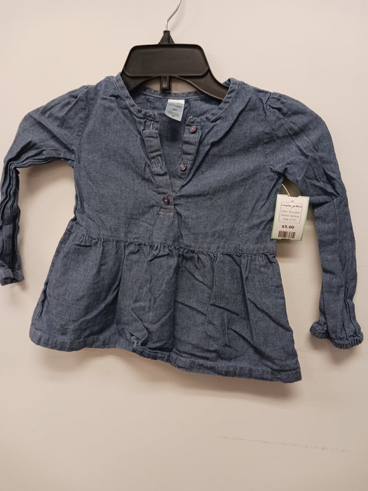 Blue Jean Carters Longsleeve Shirt, 4T G