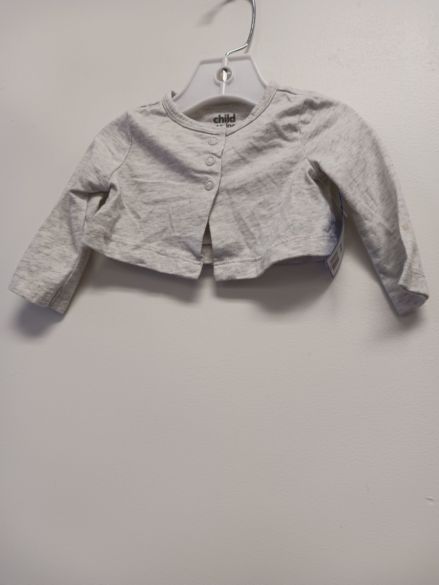 grey Child of Mine Cardigan, NB G