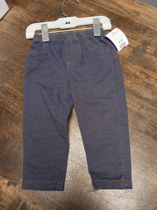 Blue Carters Leggings, 12M G