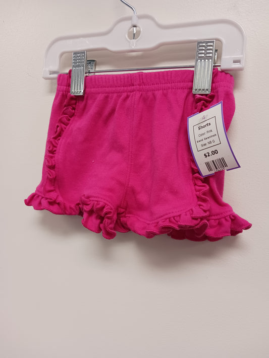 Pink Garanimals Shorts, NB G