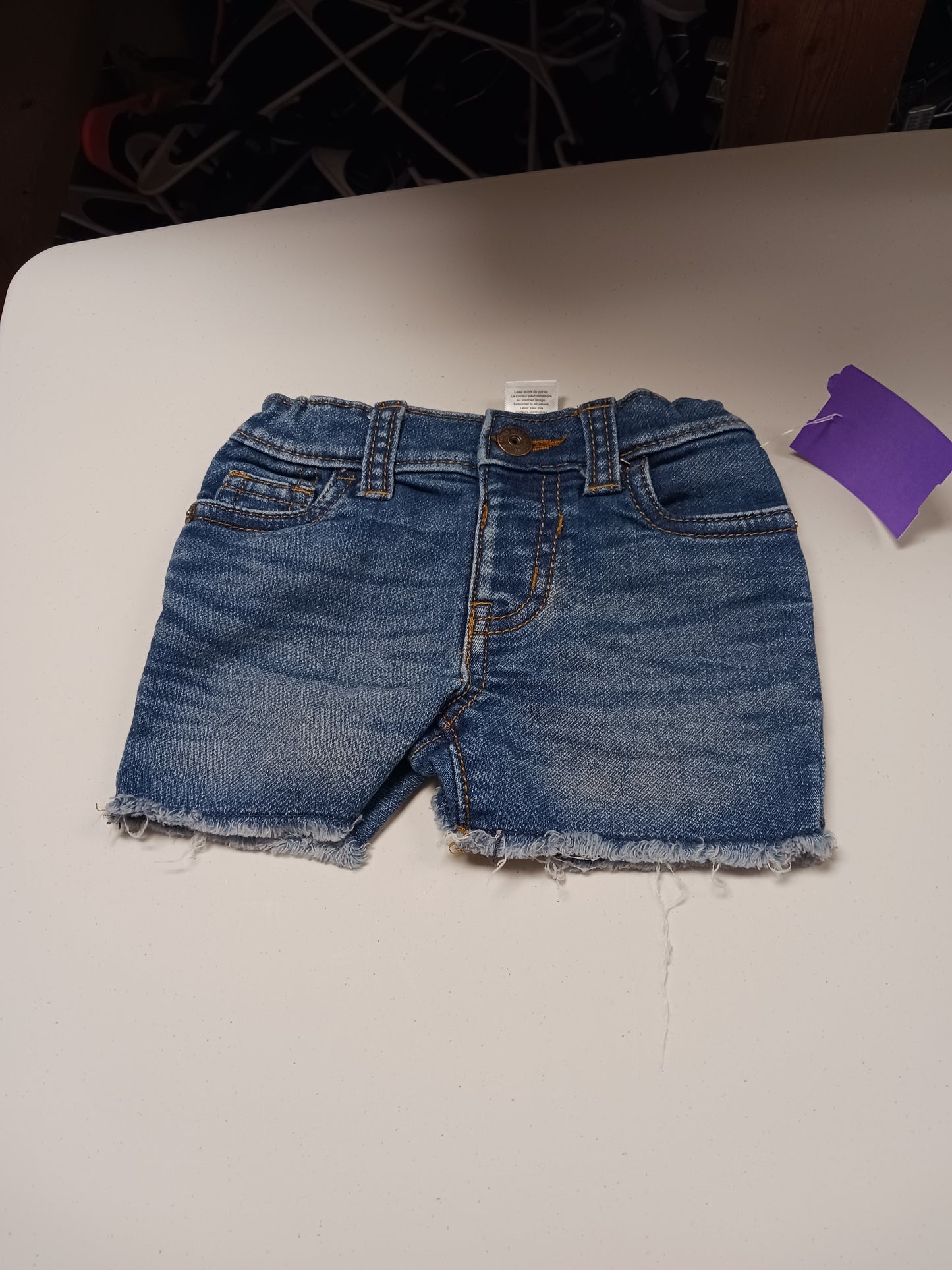 blue OshKosh Jean Shorts, 6M G