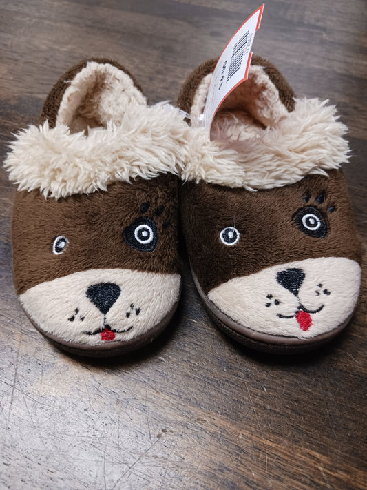 Brown Dog Wonder Nation Slippers, 5C B