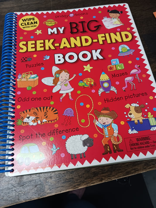 My Big Seek-and-find book