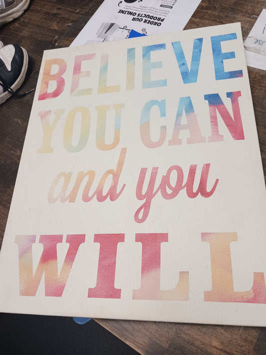Believe you can Picture