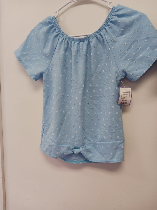 blue  Poka Dot Shirt, 8 G