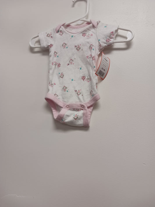 Pink Princess Wonder Nation Onesie, NB G