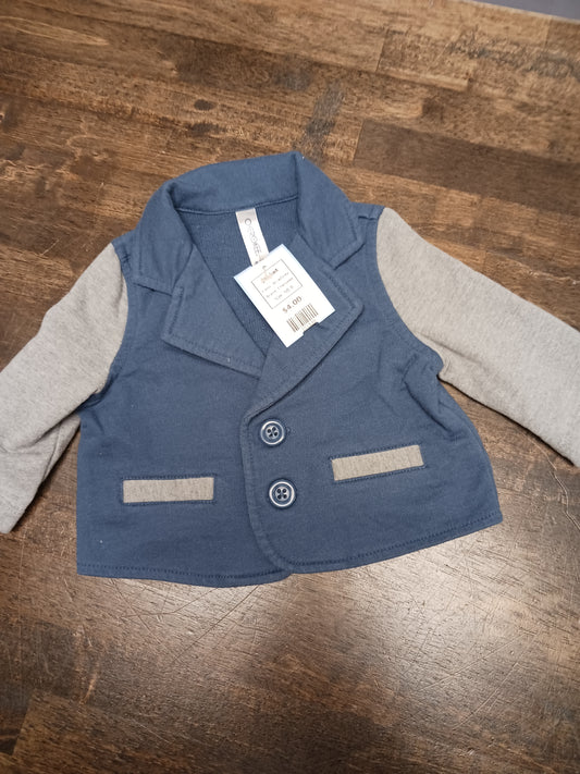 Blue/Grey Cherokee Jacket, NB B