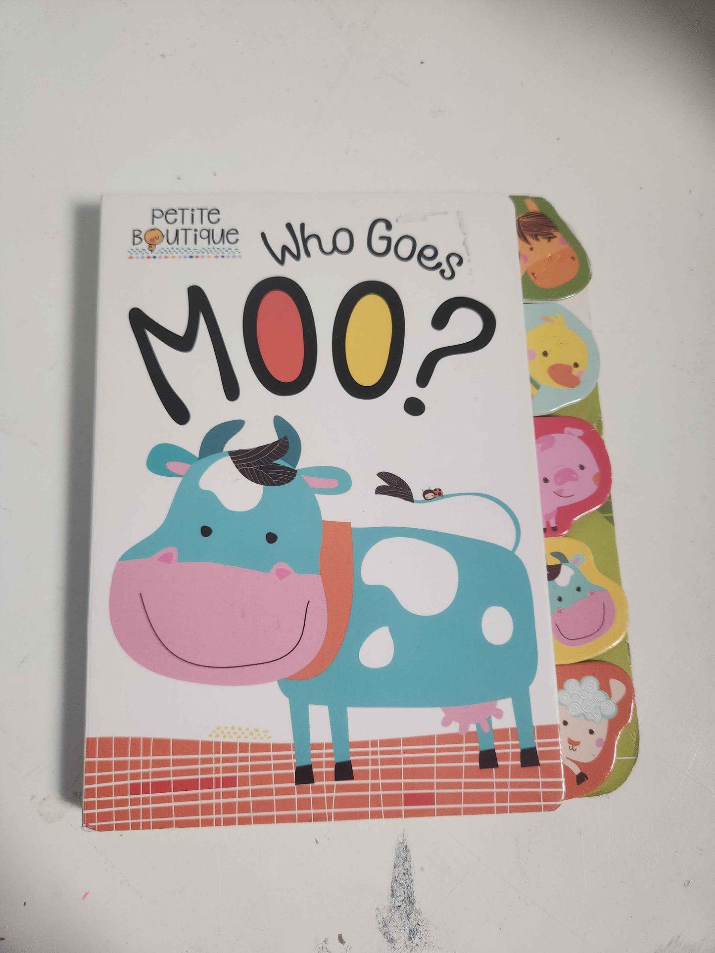 Who Goes Moo? Book