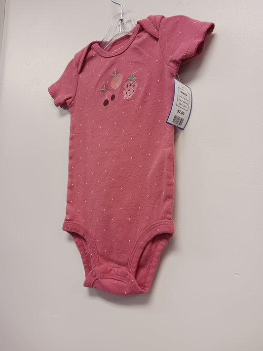 Pink Fruit Carters Onesie, 12M G