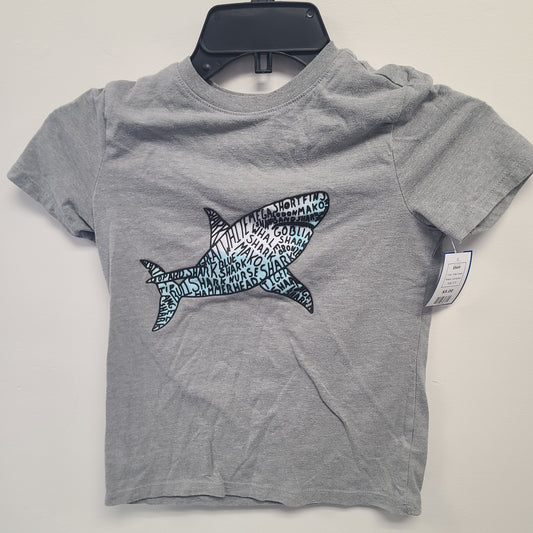 Grey Shark Cat & Jack Shirt, 6 B
