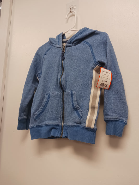 Blue Carters Hooded Jacket, 3T B