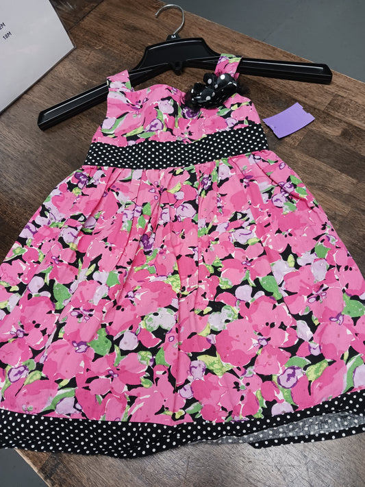Pink/Black Youngland Dress, 4T G