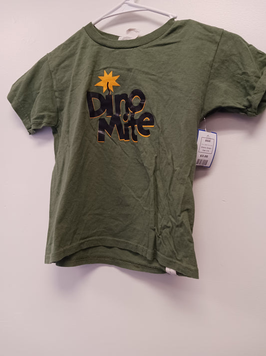 Green Dino Mite Gildan Shirt, 6 B