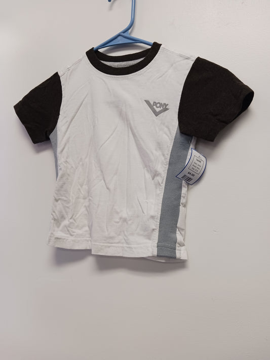 white Pony Tshirt, 3T B