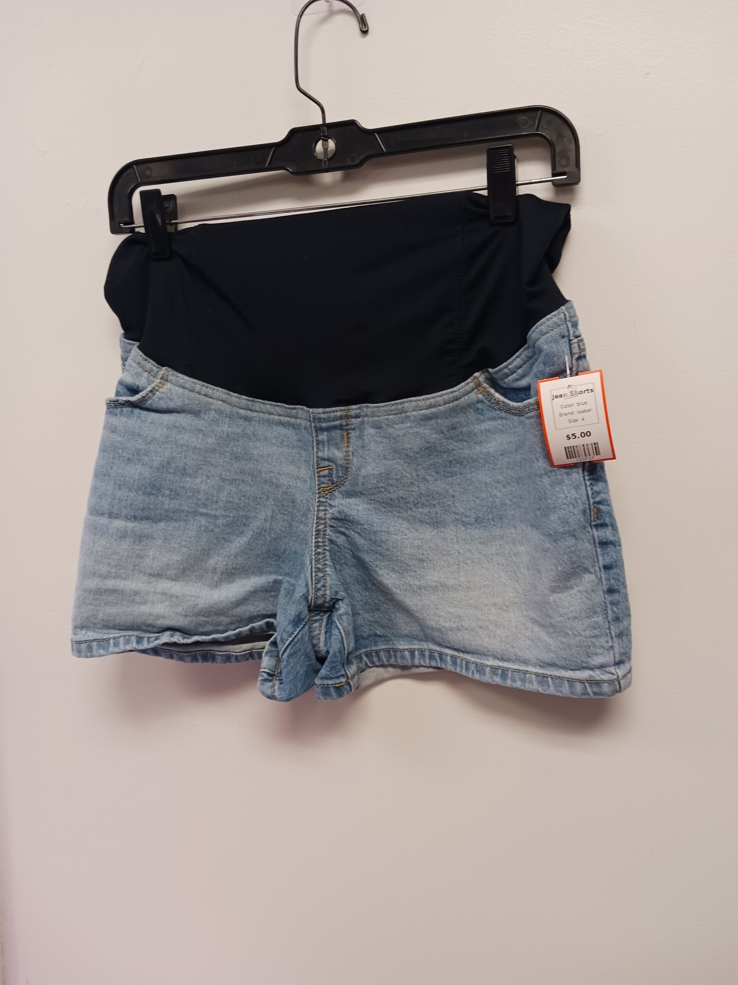blue Isabel Jean Shorts, 4