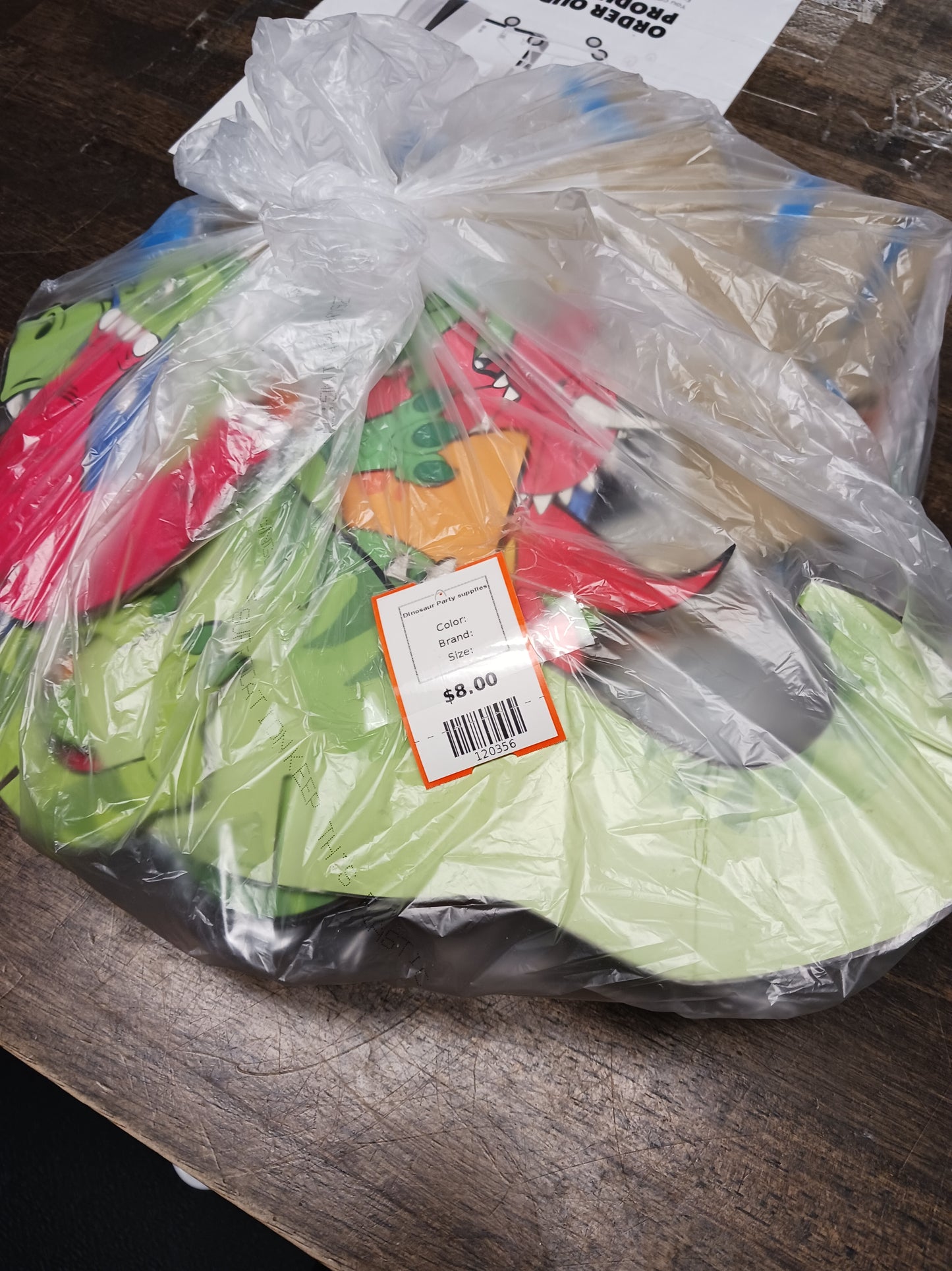 Dinosaur Party supplies