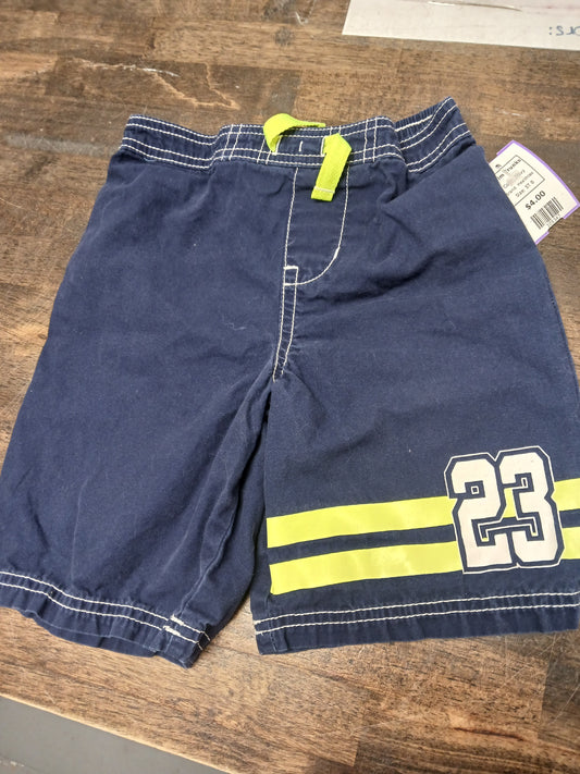 Navy Healthtex Swim Trunks, 5T B
