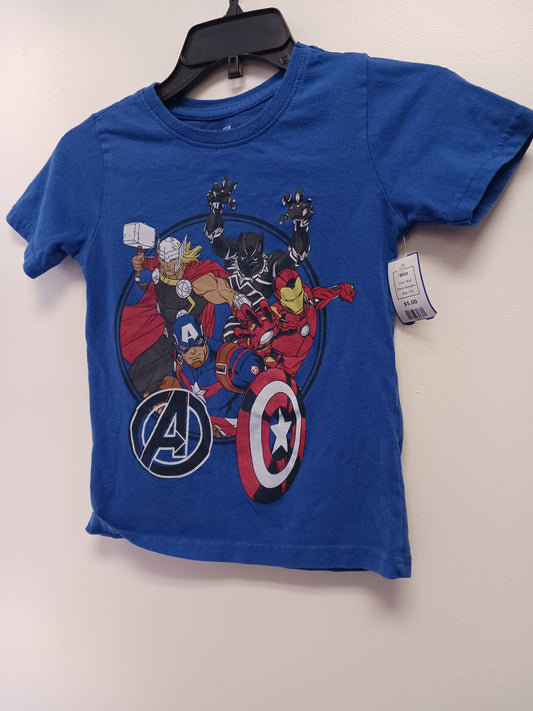 Blue Avengers Shirt, 7 B