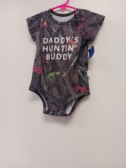 camo Boutique Daddy's Hunting Buddy Onesie, 2T B