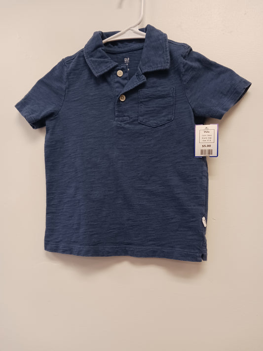 Navy Gap Polo, 4T B